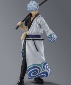 Gintama Sakata Gintoki Shf Action Figura Bandai