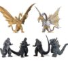Godzilla Generations Gekizou Series Pvc Statuas 8 - 9 Cm Assortment Kaiju Part. 1 (6) Art Spirits