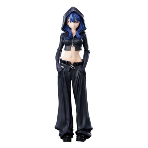 Gridman Universe Zozo Black Collection Statua Pvc Rikka Takarada 24 Cm Union Creative