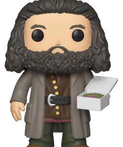 Harry Potter Super Sized Pop! Figure in Vinile Hagrid Con Torta 14Cm Funko