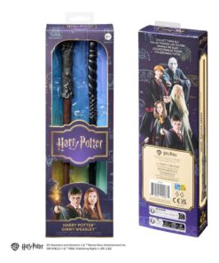 Harry Potter Twin-pack Role Play Wands Harry Potter & Ginny Weasley 30 Cm Noble Collection