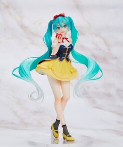Hatsune Miku Pvc Statua Hatsune Miku Wonderland Biancaneve 18 Cm Taito Prize