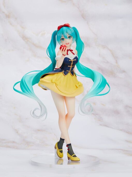 Hatsune Miku Pvc Statua Hatsune Miku Wonderland Biancaneve 18 Cm Taito Prize