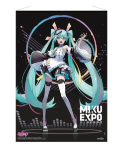 Hatsune Miku Wallscroll Miku Expo 10th Anniversary Edizione Limitata 50 X 70 Cm Popbuddies