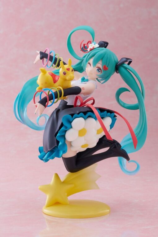 Hatsune Miku X Rody Amp+ Pvc Statua Statua Thank You Ver. Reissue 20 Cm Taito Prize