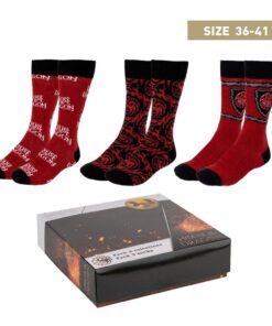 House Of The Dragon Calzini 3-pack 36-41 Cerdá