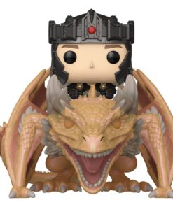 House Of The Dragon Pop! Rides Vinile Figura Aegon Targaryen W/ Sunfyre 14 Cm Funko