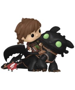 How To Train Your Dragon Pop! Rides Deluxe Vinile Hiccup W/toothless 9 Cm Funko