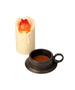 Howl's Moving Castle Light Illuminated Calcifer & Candle 13 Cm Semic
