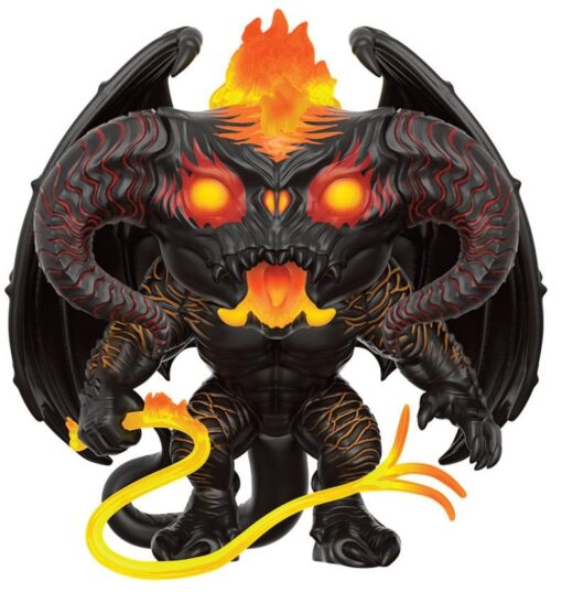 Il Signore Degli Anelli Super Sized Pop! Movies Vinile Figura Balrog 15 Cm Funko