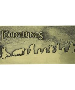 Il Signore Degli Anelli The Fellowship Plaque Edizione Limitata Fanattik