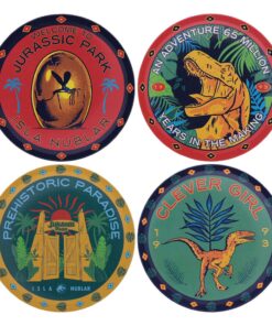 Jurassic Park Sottobicchiere 4-pack Fanattik