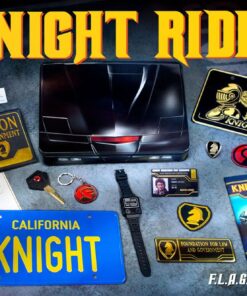 Knight Rider Box Regalo F.l.a.g Agent Kit Doctor Collector