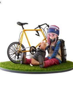 Laid Back Camp F:nex Pvc Statua 1/7 Nadeshiko Kagamihara 13 Cm Furyu