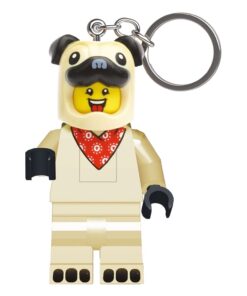 Lego Minifigures Light-up Portachiavi Pug 8 Cm Joy Toy (it)