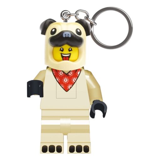 Lego Minifigures Light-up Portachiavi Pug 8 Cm Joy Toy (it)