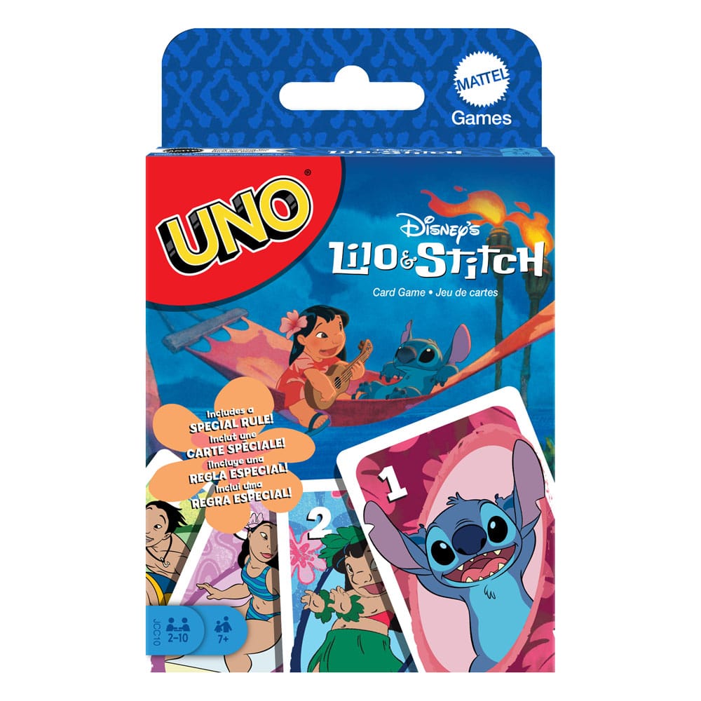 Lilo & Stitch Carte Gioco Uno Mattel