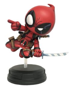 Marvel Animated Statua Deadpool (jumping) 18 Cm Gentle Giant