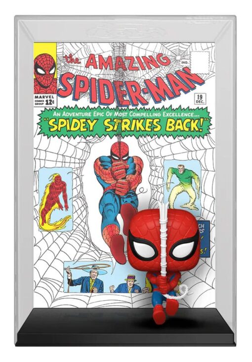 Marvel Pop! Comic Covers Vinile Figura The Amazing Spider-man -19 9 Cm Funko