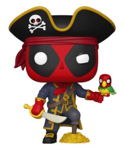 Marvel Pop! Plus Vinile Figura Deadpool As Long John Silver 9 Cm Funko