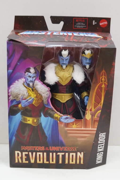Masters Of The Universe: Revolution Masterverse Action Figura King Keldor 18 Cm Mattel (Spedito in 24 ore)