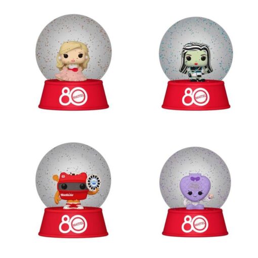 Mattel By Loungefly Enamel Pins Blind Snowglobes Retro Toy  Funko