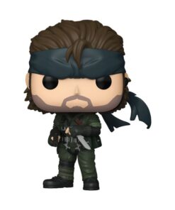 Metal Gear Pop! Games Vinile Figura Naked Snake 9 Cm Funko