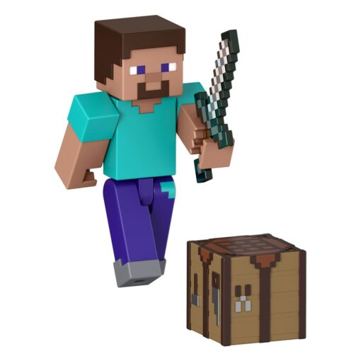 Minecraft Action Figura Steve 8 Cm Mattel