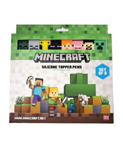 Minecraft Set 8 Topper Fine Point Penne Puckator