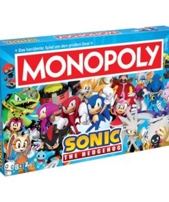 Monopoly Gioco Da Tavolo Sonic The Hedgehog *german Version* Winning Moves
