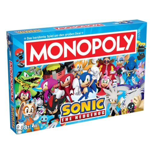 Monopoly Gioco Da Tavolo Sonic The Hedgehog *german Version* Winning Moves