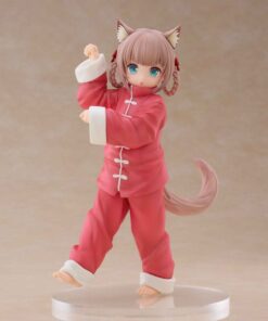 My Cat Is A Kawaii Girl Palette Dress-up Collection Statua Kinako Nyang Fu Ver. 15 Cm Golden Head