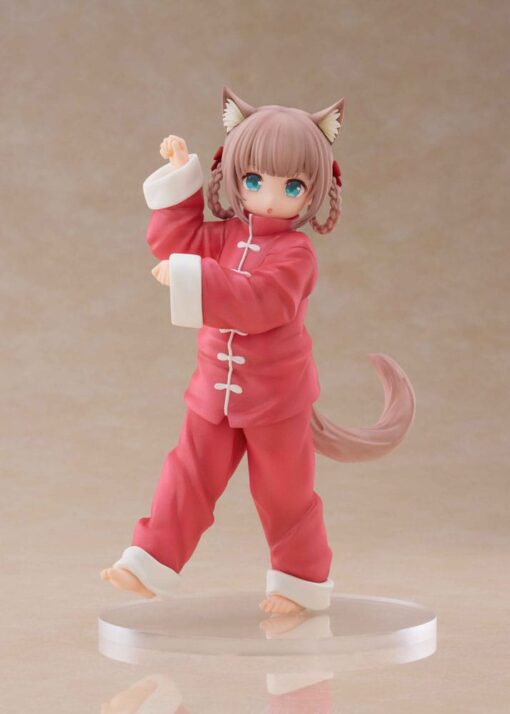 My Cat Is A Kawaii Girl Palette Dress-up Collection Statua Kinako Nyang Fu Ver. 15 Cm Golden Head