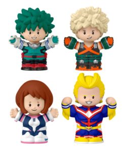 My Hero Academia Fisher-price Little People Da Collezionemini Figures 4-pack 7 Cm Mattel