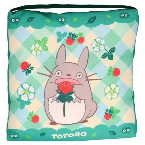 My Neighbor Totoro Cuscino Totoro & Cannucciaberries 30 X 30 X 5 Cm Marushin