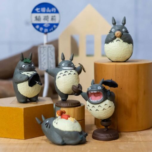 My Neighbor Totoro Mini Figures Totoro 2 5 Cm Display (6) Benelic