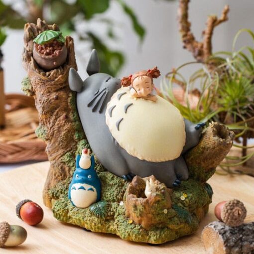 My Neighbor Totoro Music Box Mei Taking A Nap 14 Cm Benelic