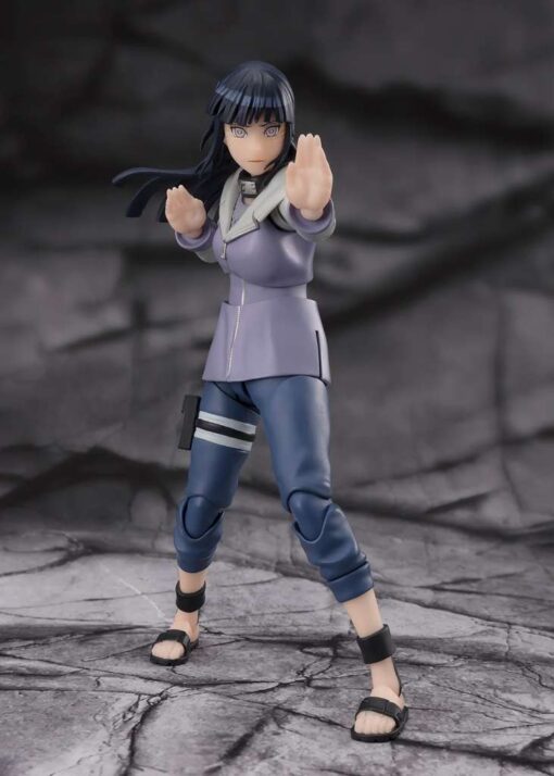 Naruto Hinata Hyuga Virtuou Byakugan Shf Action Figura Bandai
