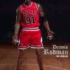 NBA Collection Real Masterpiece Actionfigur 1/6 Dennis Rodman Limited Retro Editon 33 Cm Enterbay