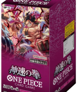 ONE PIECE CARD JAP FIST DIVINE SPEED OP-11 BOX 24 BUSTE ONE PIECE - CARTE DA GIOCO/COLLEZIONE