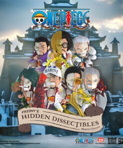 One Piece Freeny's Hidden Dissectables Marines Edition 4 Inch Vinile Figura Blind Box  Mighty Jaxx