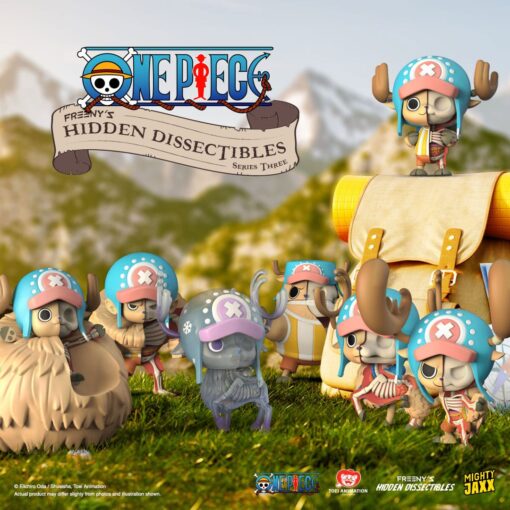 One Piece: Freeny's Hidden Dissectibles Series 3 Chopper 4 Inch Vinile Figura Blind Box  Mighty Jaxx