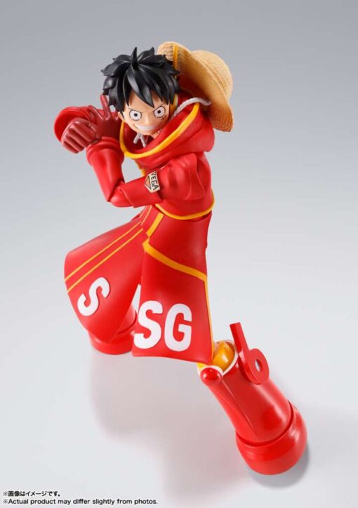 One Piece Monkey Luffy Futu Isl Uova Shf Action Figura Bandai