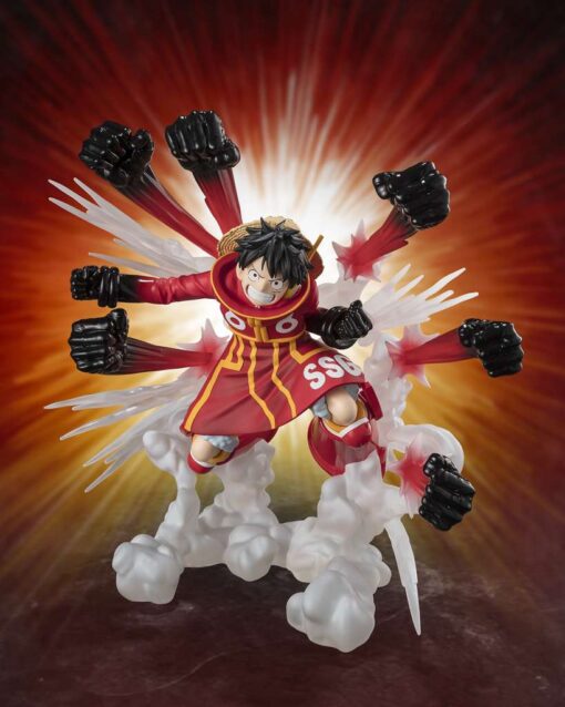 Op Luffy Gum Hawk Gatling Ext Btt Fig Z Action Figura Bandai