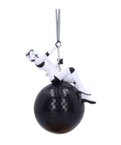 Original Stormtrooper Hanging Tree Ornament Wrecking Ball Hanging Stormtrooper 12 Cm Nemesis Now