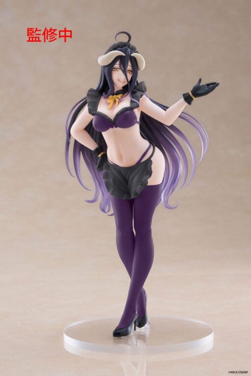Overlord Coreful Pvc Statua Albedo Maid Renewal Edition 18 Cm Taito Prize
