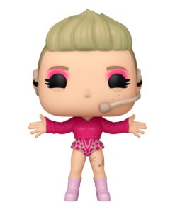 Pink Pop! Rocks Vinile Figura Trustfall Tour 9 Cm Funko