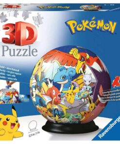 Pokémon 3d Puzzle Ball (72 Pezzi) Ravensburger