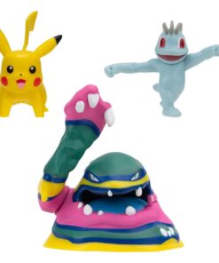 Pokémon Battle Figura Set 3-pack Machop