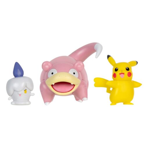 Pokémon Battle Figura Set 3-pack Pikachu (female)